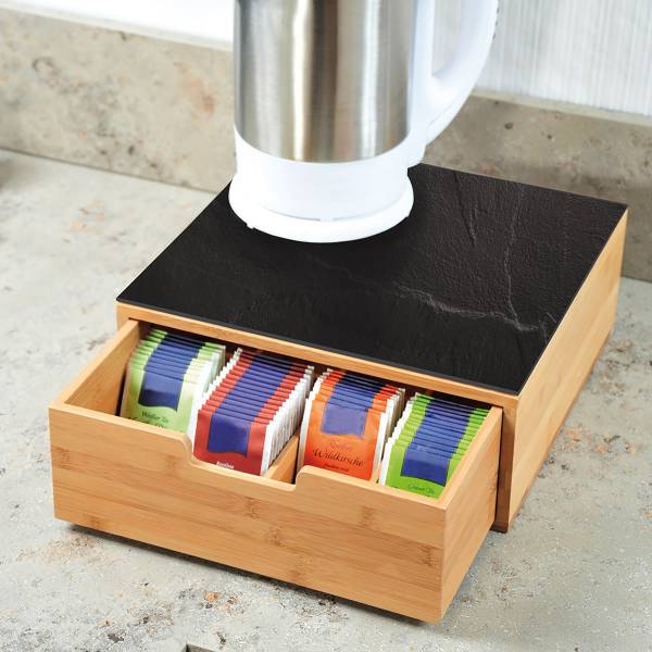 Schublade Kaffee-Kapseln Kujan Braun / Grau
