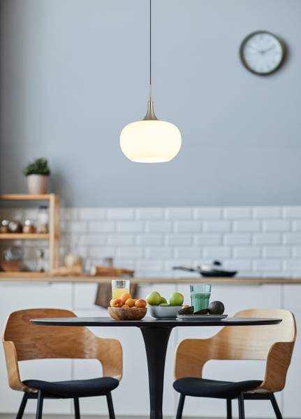 Pendelleuchte Lui Typ A Eisen / PVC - 1-flammig - Silver White