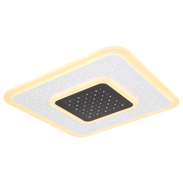 Deckenleuchte Gisell Eisen / Acrylglas - 1-flammig