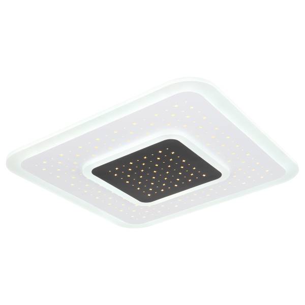 Deckenleuchte Gisell Eisen / Acrylglas - 1-flammig