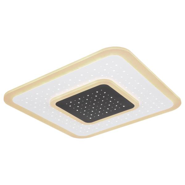 Deckenleuchte Gisell Eisen / Acrylglas - 1-flammig