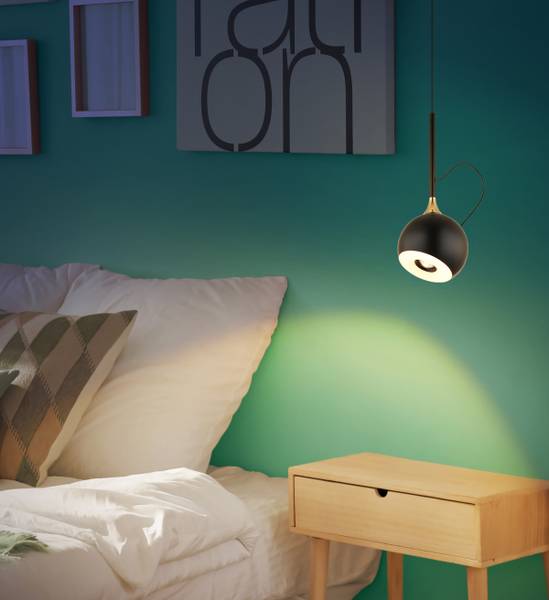 Pendelleuchte Donovan Typ A Eisen / PVC - 1-flammig