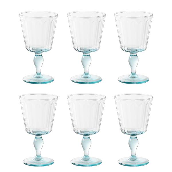 Weingläser Gomo 6er-Set Glas