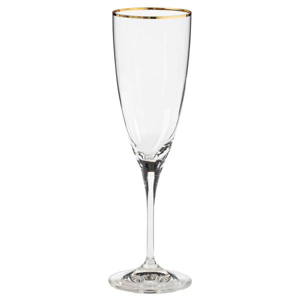 Sektgläser Sensa Gold 6er-Set Glas