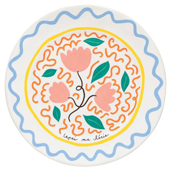 Speiseteller Summer Bliss Tulip 6er-Set Keramik