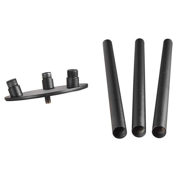 Gestell Kettle To-Go Tripod 31 Aluminium - Schwarz - Schwarz