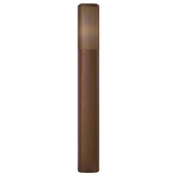 Wegeleuchte Sidara 95 Aluminium / Polycarbonat - 1-flammig - Braun
