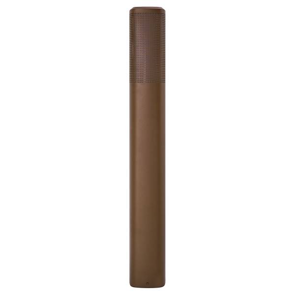 Wegeleuchte Sidara 95 Aluminium / Polycarbonat - 1-flammig - Braun
