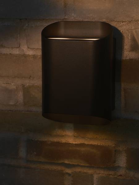 Wandleuchte Nico Aluminium / Milchglas - 4-flammig