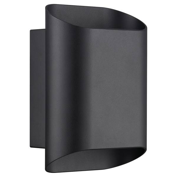 Wandleuchte Nico Aluminium / Milchglas - 4-flammig