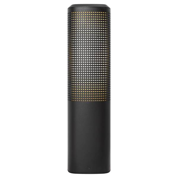 Wegeleuchte Sidara 45 Aluminium / Polycarbonat - 1-flammig - Schwarz