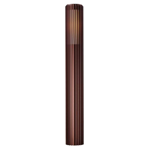 Wegeleuchte Aludra 95 Aluminium / Polycarbonat - 1-flammig - Braun