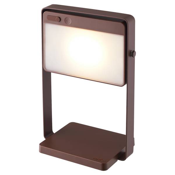Tischleuchte Saulio Aluminium / Polycarbonat - 1-flammig