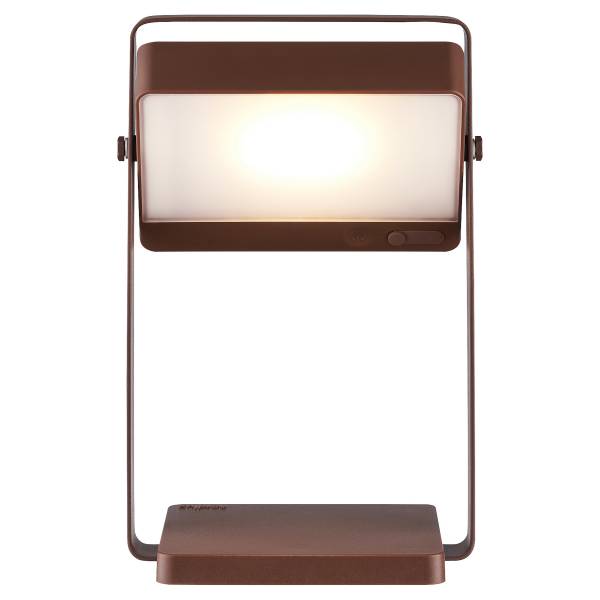 Tischleuchte Saulio Aluminium / Polycarbonat - 1-flammig