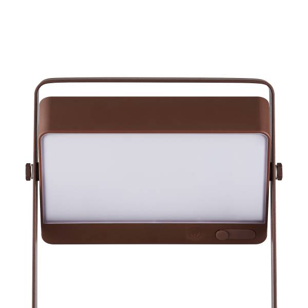 Tischleuchte Saulio Aluminium / Polycarbonat - 1-flammig