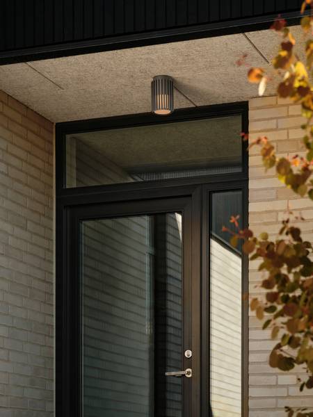 Deckenleuchte Aludra Aluminium / Polycarbonat - 1-flammig - Grau