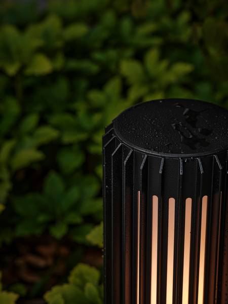 Wegeleuchte Aludra 45 Aluminium / Polycarbonat - 1-flammig - Schwarz