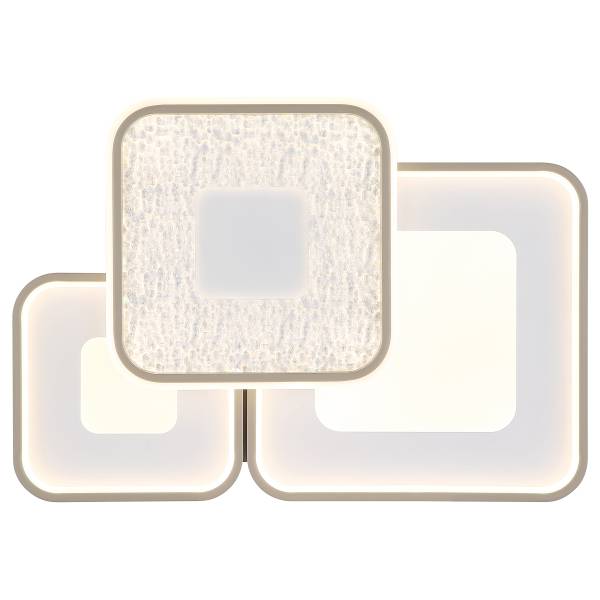 Deckenleuchte Mosaiko Typ D Acryglas / Eisen - 1-flammig