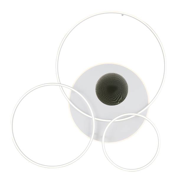 Deckenleuchte Invertina Typ B Acryglas / Eisen - 1-flammig