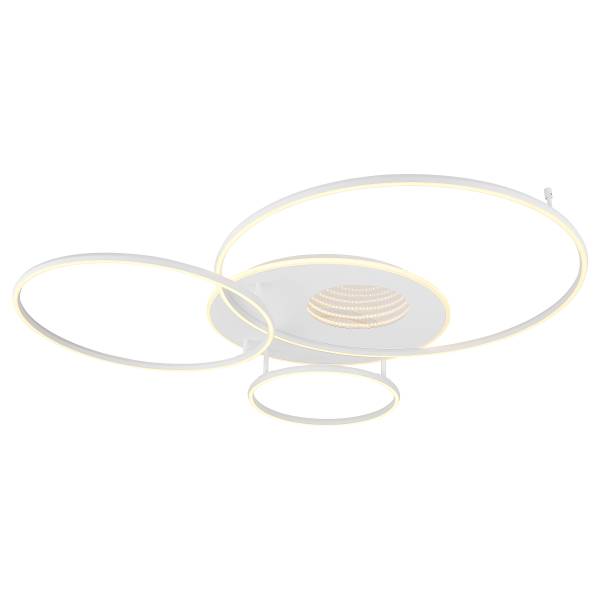 Deckenleuchte Invertina Typ B Acryglas / Eisen - 1-flammig
