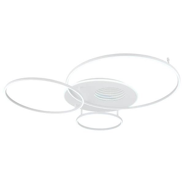 Deckenleuchte Invertina Typ B Acryglas / Eisen - 1-flammig