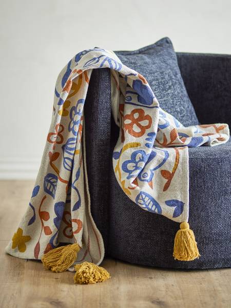 Plaid Figuria Mischgewebe