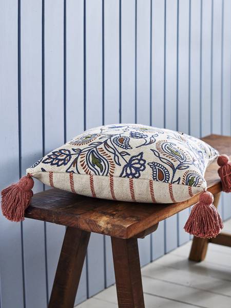Dekokissen Paisley Mischgewebe