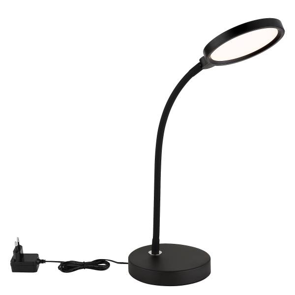 Tischleuchte Kalderon PVC / Eisen - 1-flammig