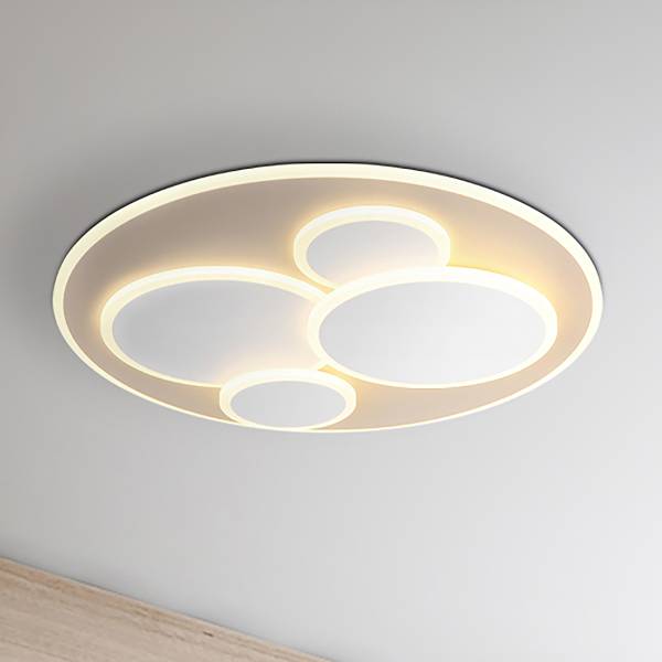 Deckenleuchte Monty Acryglas / Eisen - 1-flammig
