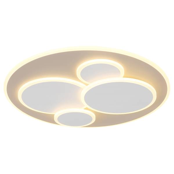 Deckenleuchte Monty Acryglas / Eisen - 1-flammig