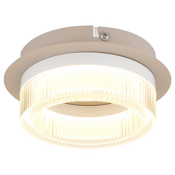 Deckenleuchte Zara Typ A Acrylglas / Eisen - 1-flammig