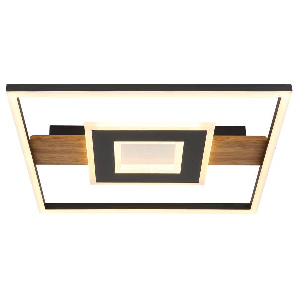 Deckenleuchte Pikara Typ B Acryglas / Eisen - 1-flammig