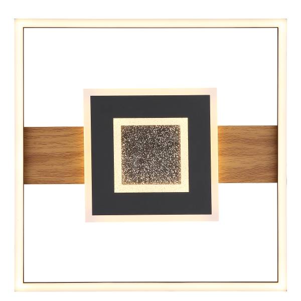 Deckenleuchte Pikara Typ B Acryglas / Eisen - 1-flammig
