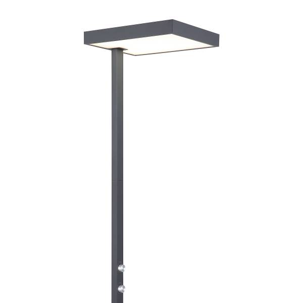 Stehleuchte Barker PVC / Aluminium - 1-flammig