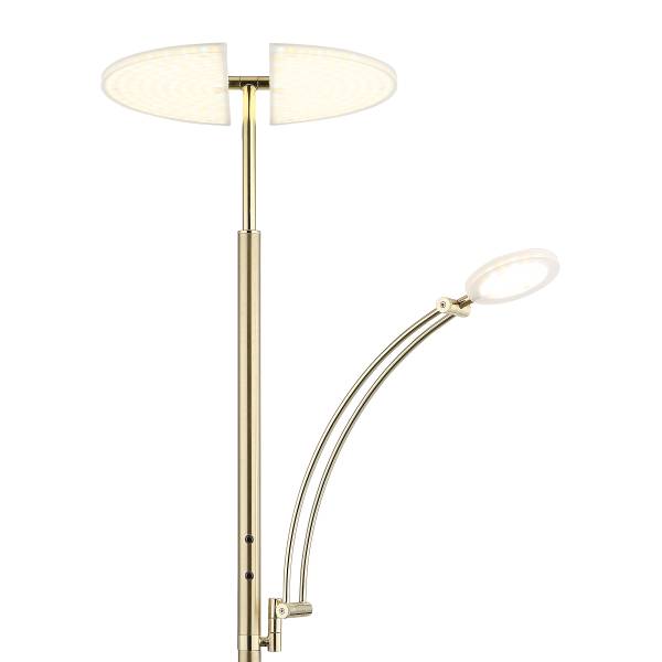 Lampadaire Tirana Fer / PVC - 2 flammes