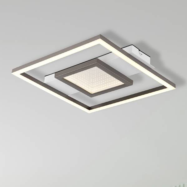 Deckenleuchte Pikara Typ C Acryglas / Eisen - 1-flammig