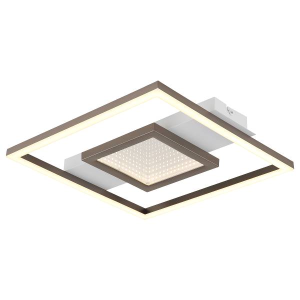 Deckenleuchte Pikara Typ C Acryglas / Eisen - 1-flammig