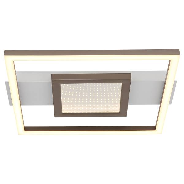 Deckenleuchte Pikara Typ C Acryglas / Eisen - 1-flammig