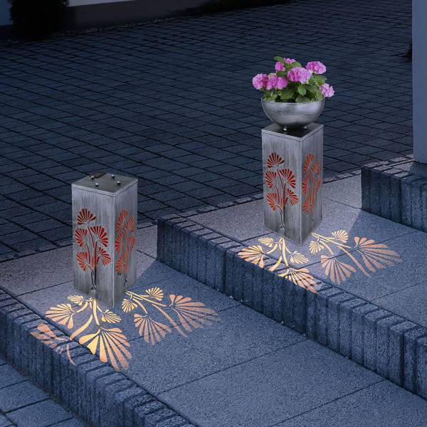 Solarleuchte 33484S Eisen - 1-flammig