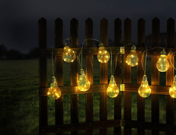 Solar-Lichterkette 33708-10 Acrylglas - 10-flammig
