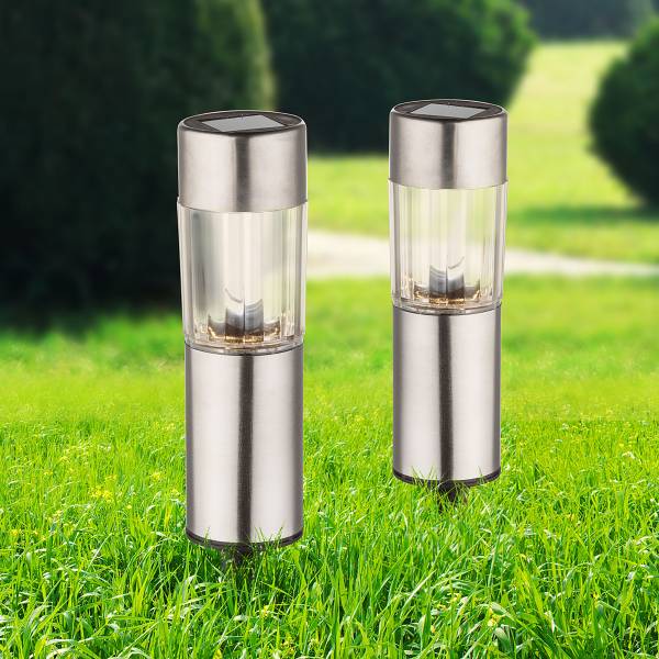 Solarlamp 33253-4 acrylglas/edelstaal - 1-lichts