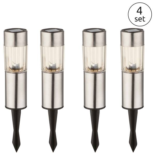 Solarlamp 33253-4 acrylglas/edelstaal - 1-lichts
