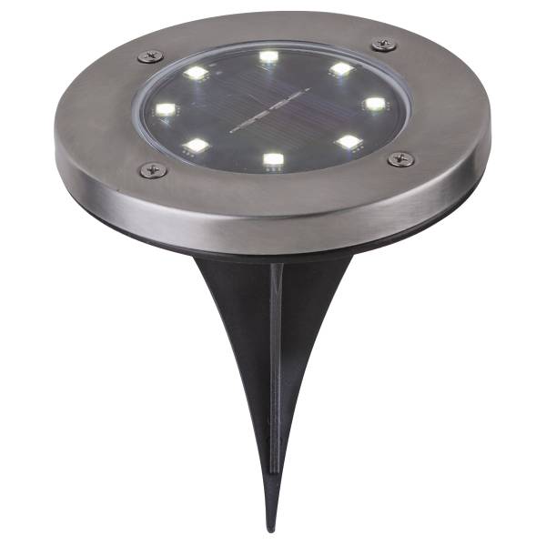 Solarlamp 33414 acrylglas/edelstaal - 8-lichts