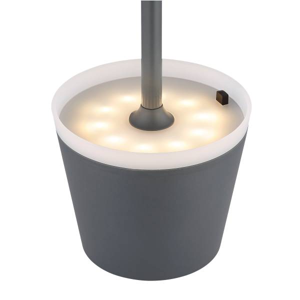 Solarlamp 36637A acrylglas/ijzer - 10-lichts