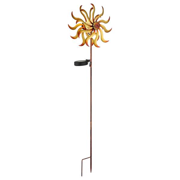 Lampe solaire 36573 Verre transparent / Métal - 1-flamme