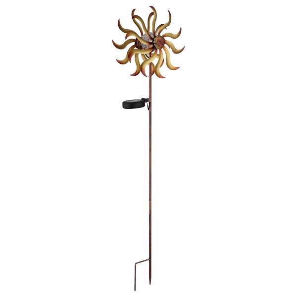Lampe solaire 36573 Verre transparent / Métal - 1-flamme