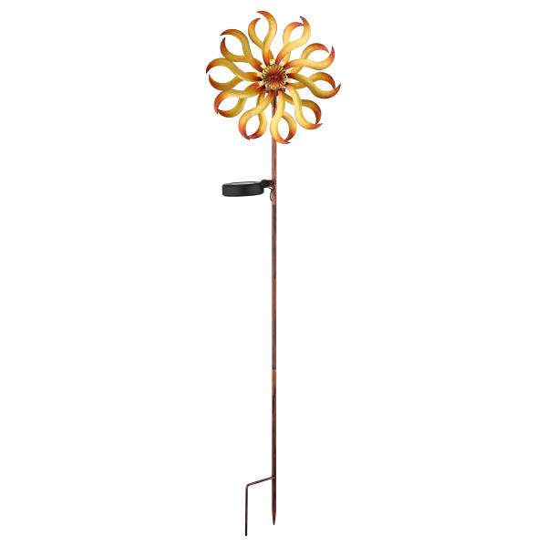 Lampe solaire 36573 Verre transparent / Métal - 1-flamme