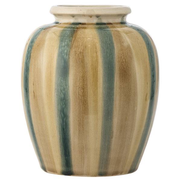 Vase Rahima Steinzeug - Mehrfarbig
