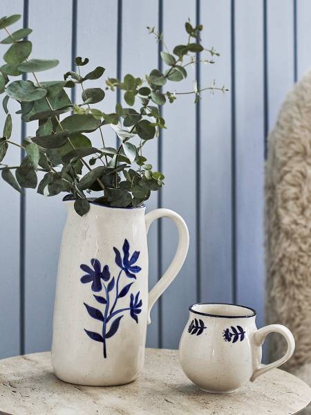 Tassen-Set Eimy 4-teilig Steinzeug - Blau