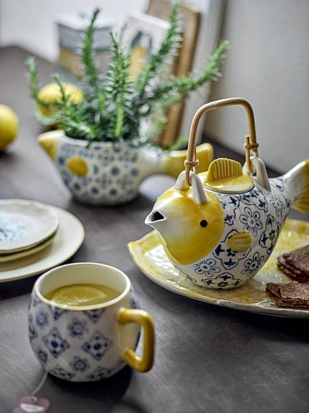 Tasse Wrenna 4er-Set Steinzeug - Mehrfarbig